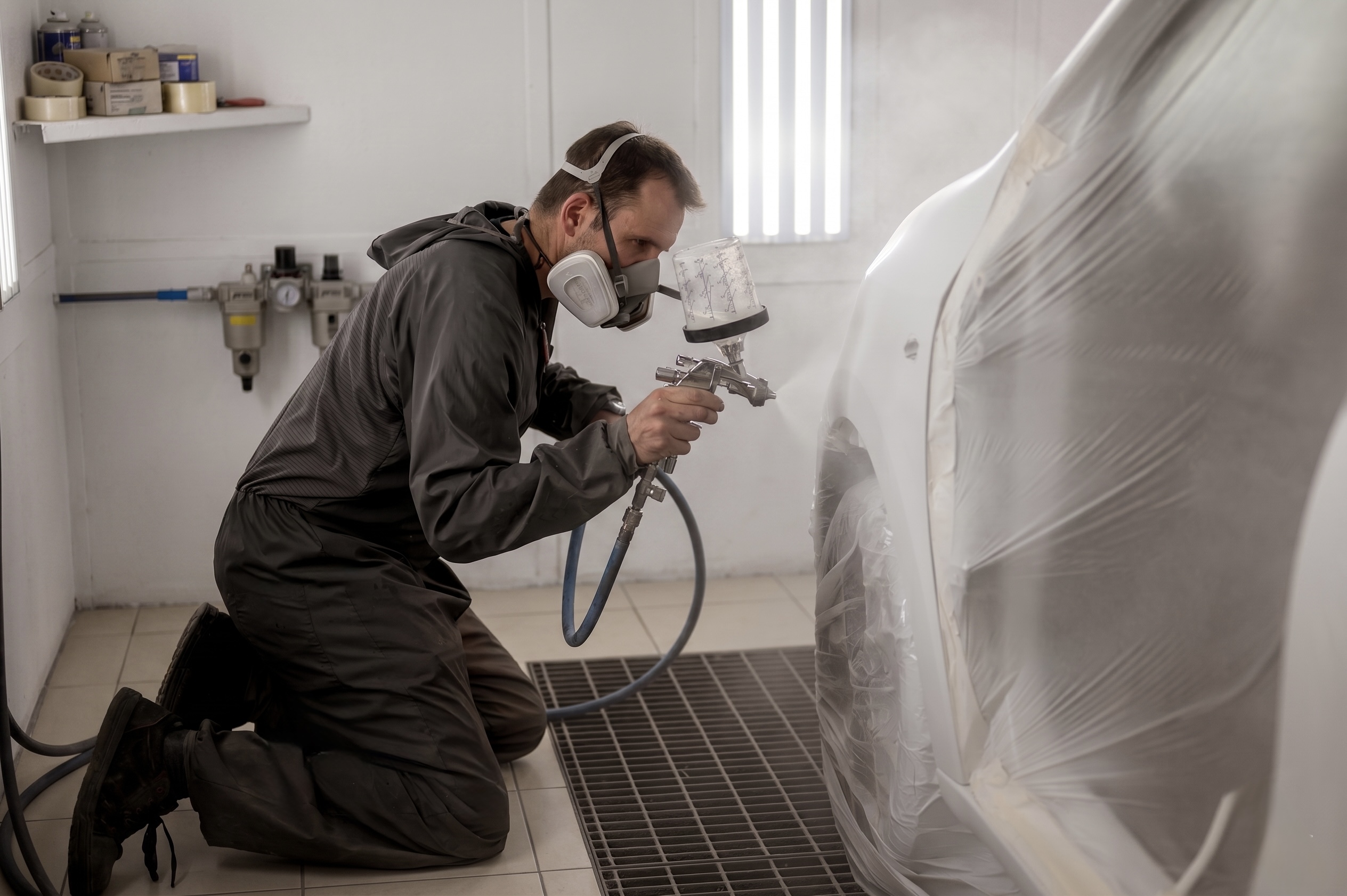 Atelier carrosserie et peinture GP AUTO à Fréjus